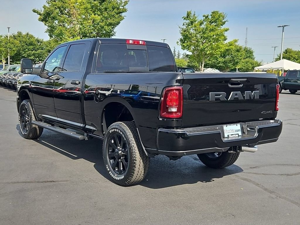 New 2026 Diamond Black Crystal Pearlcoat RAM Tradesman image 4