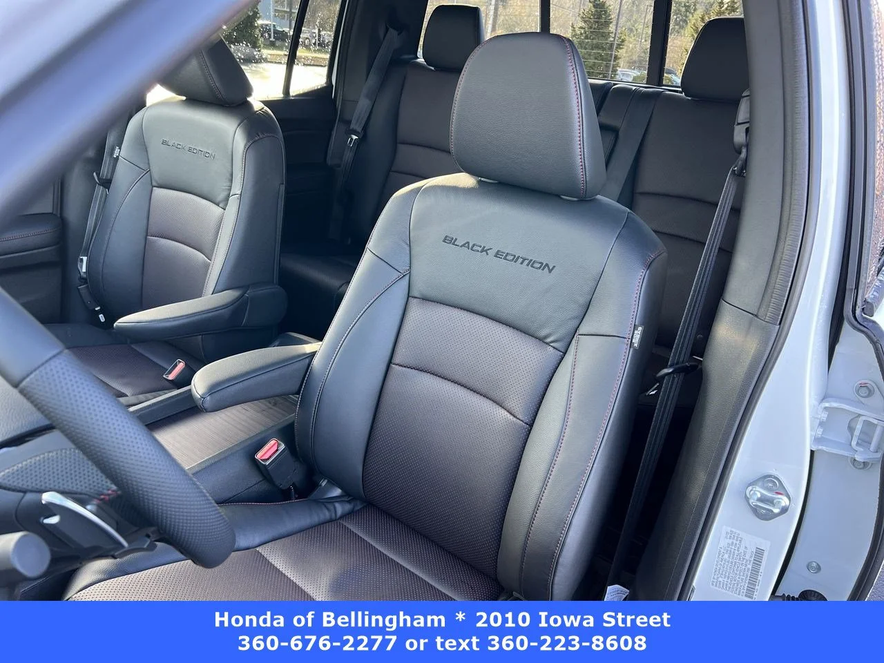 Used 2023 Platinum White Pearl Honda AWD BLACK EDITION image 11
