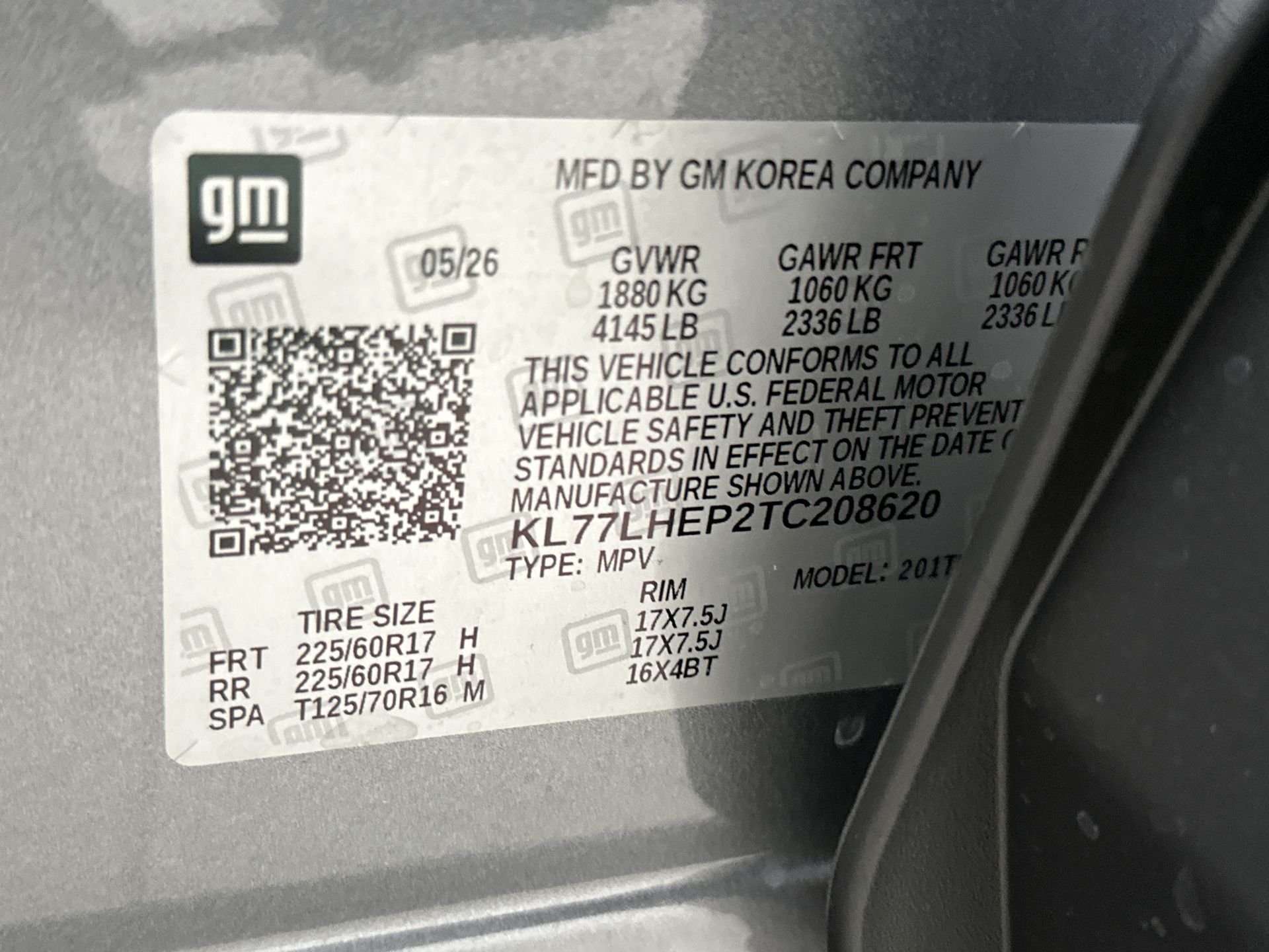 New 2026 Sterling Gray Metallic Chevrolet LT image 61