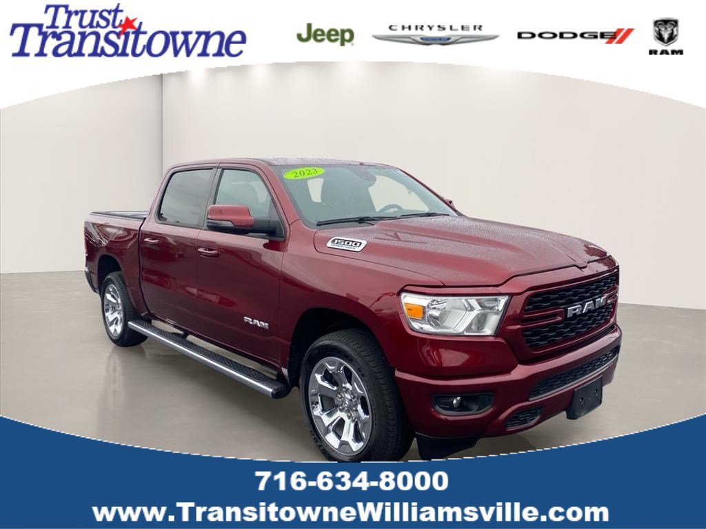 Used 2023 Delmonico Red Pearlcoat Ram Big Horn image 1