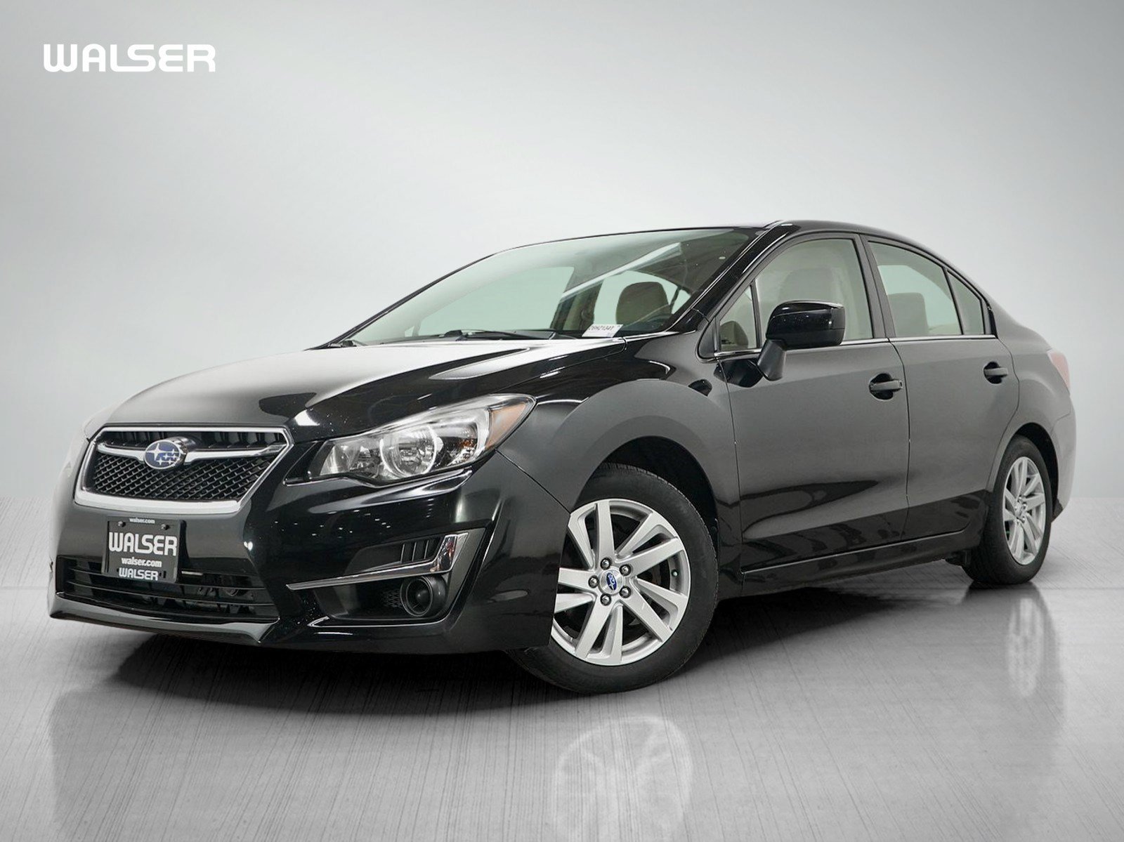 Used 2016 Crystal Black Silica Subaru 4dr CVT 2.0i Premium image 1