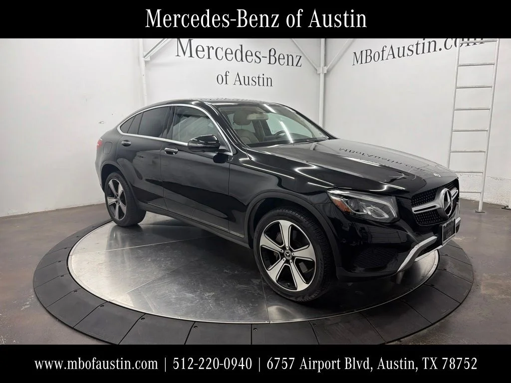 Used 2019 Black Mercedes-Benz GLC 300 Coupe image 1