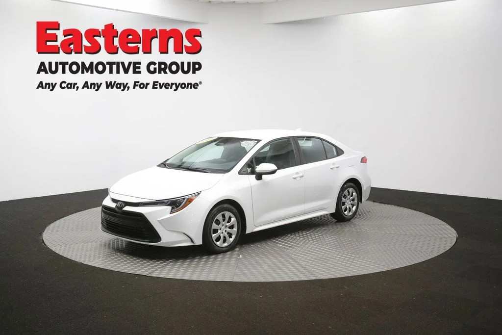 Used 2024 White Toyota LE image 54