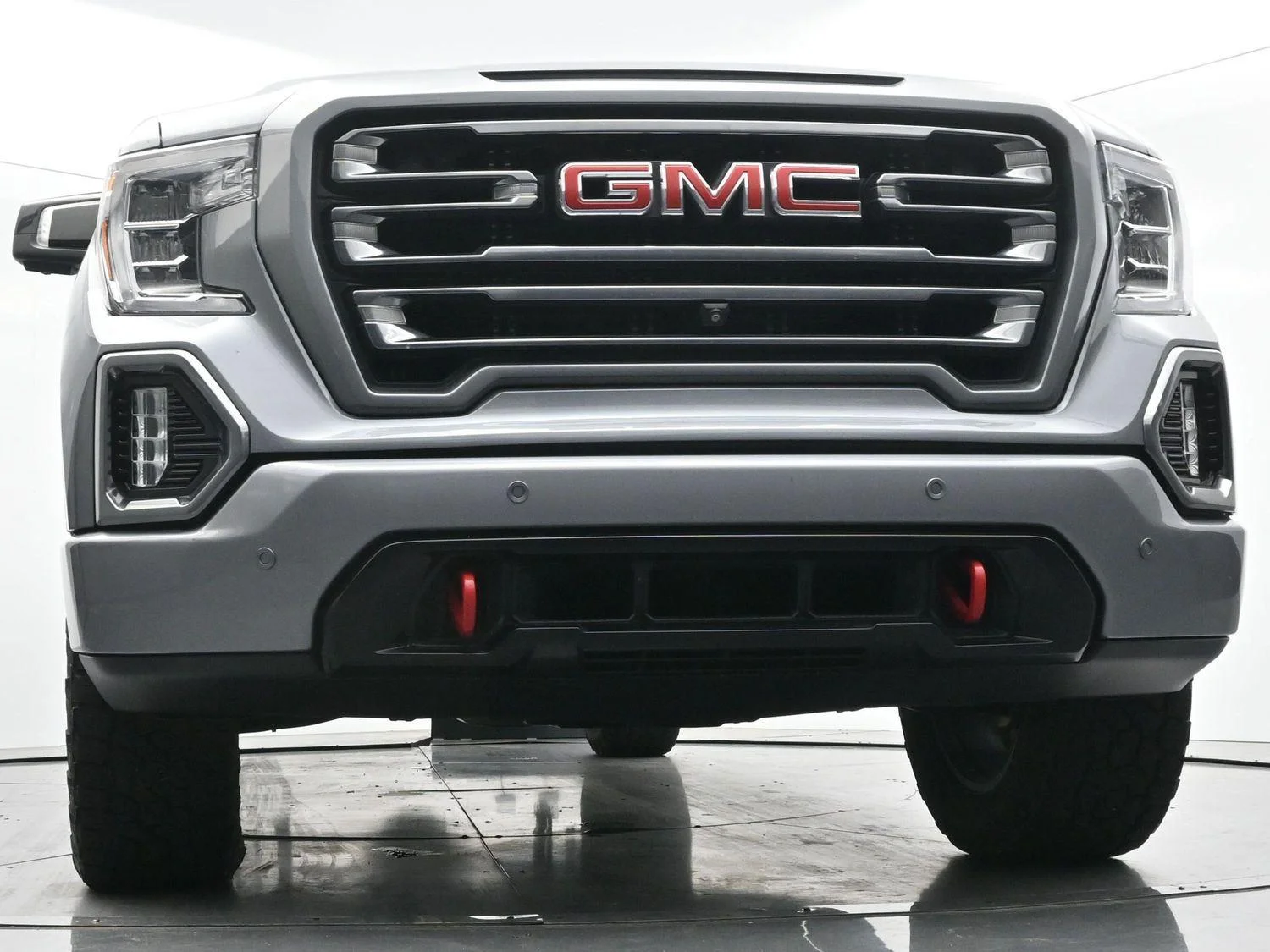 Used 2021 Satin Steel Metallic GMC AT4 image 49