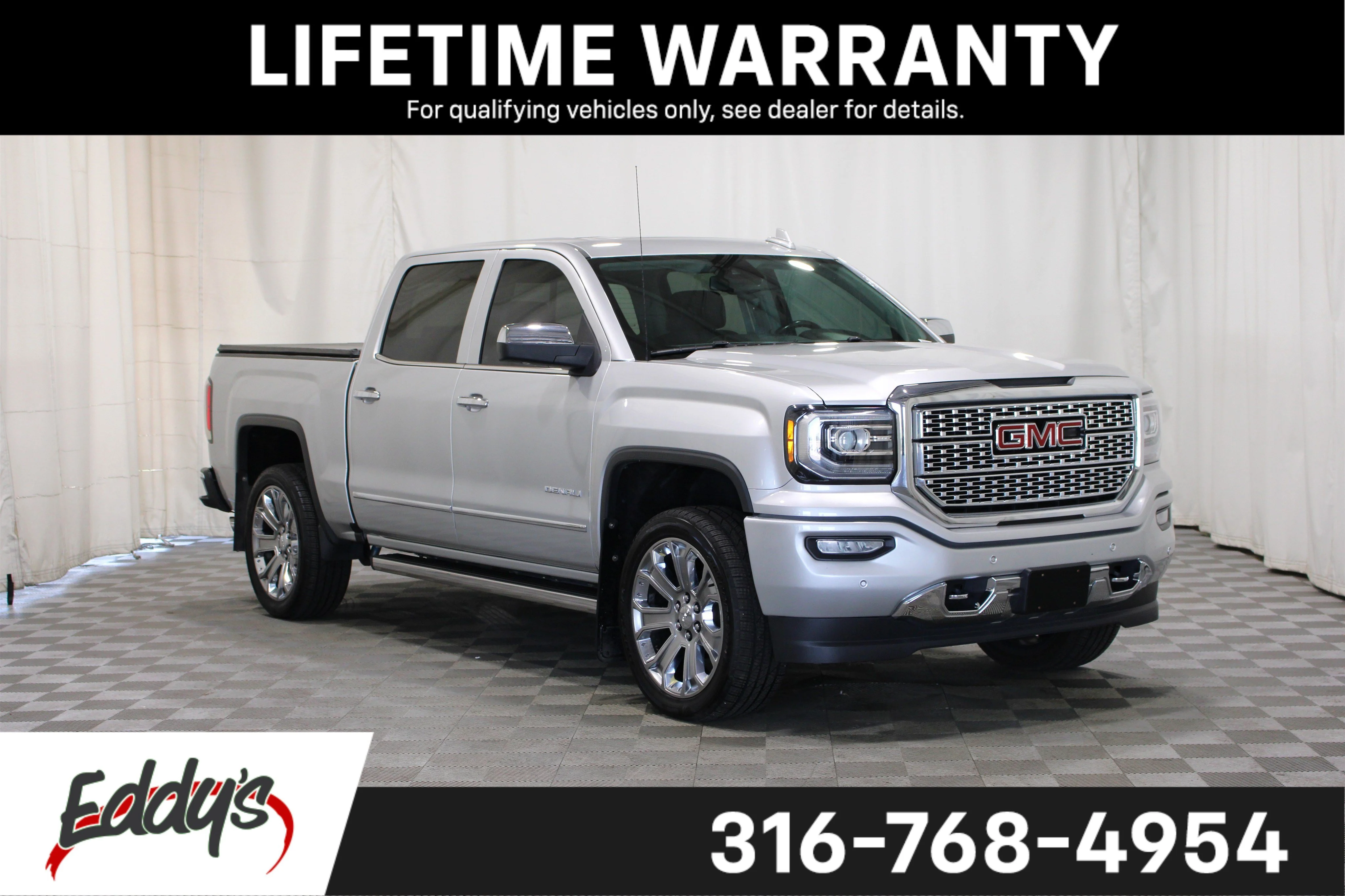 Used 2018 Quicksilver Metallic GMC Denali image 1