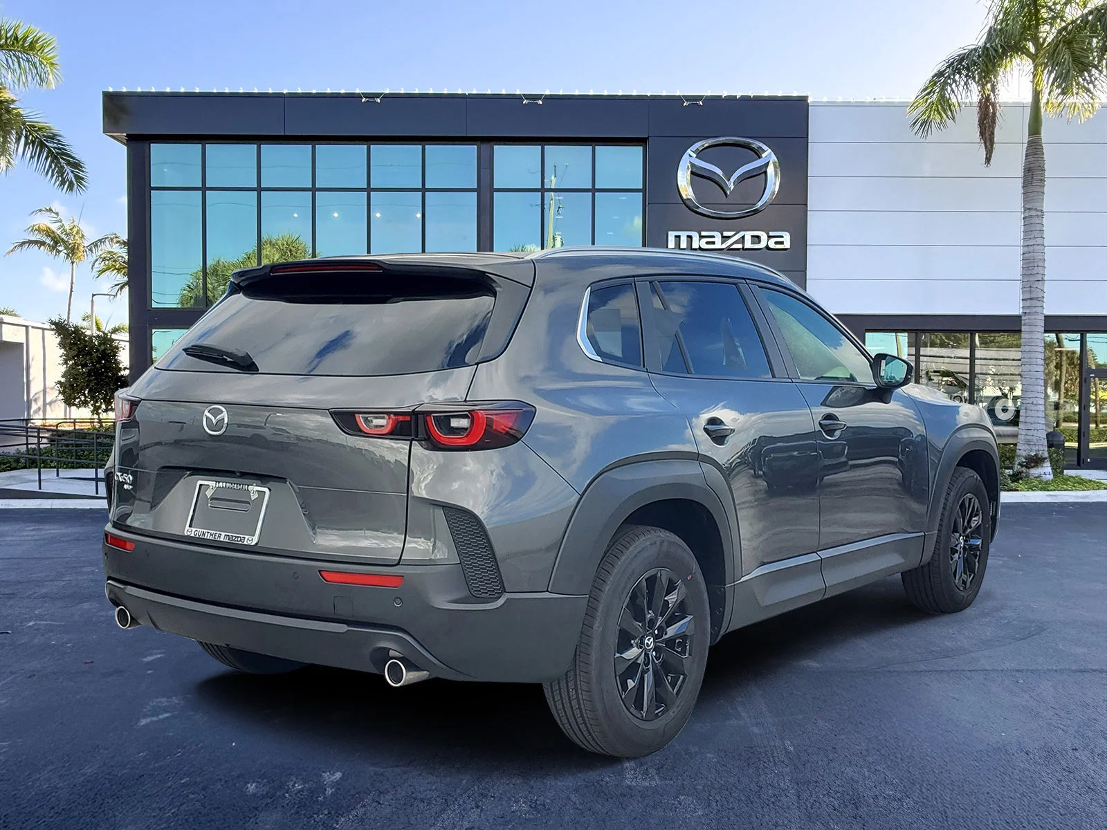 New 2026 Machine Gray Metallic Mazda Premium AWD image 4