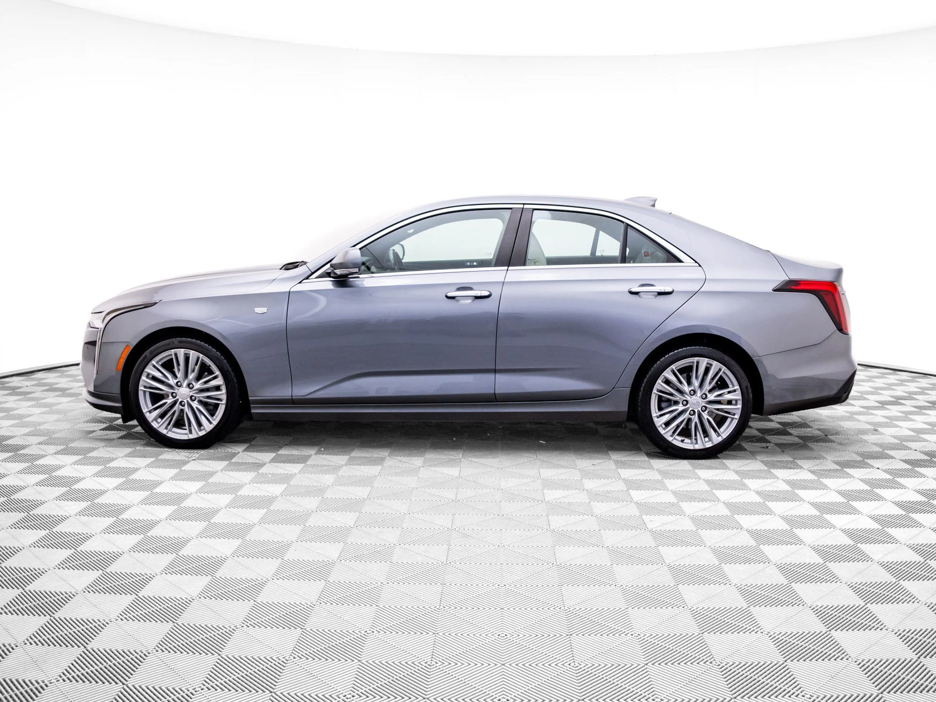 Used 2022 Gray Cadillac Premium Luxury image 2