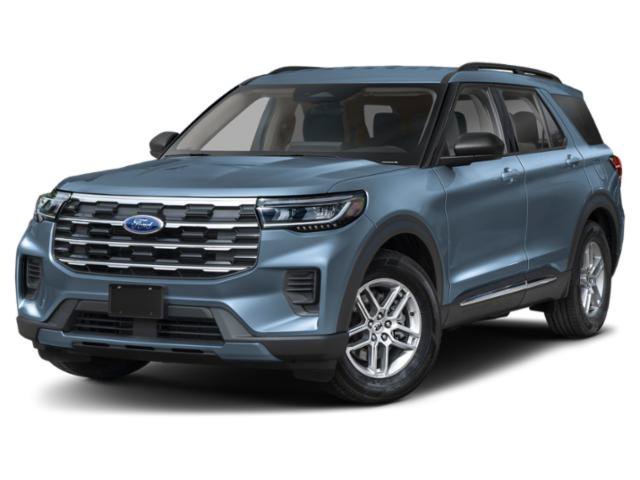 Used 2025 Vapor Blue Metallic Ford Active image 1