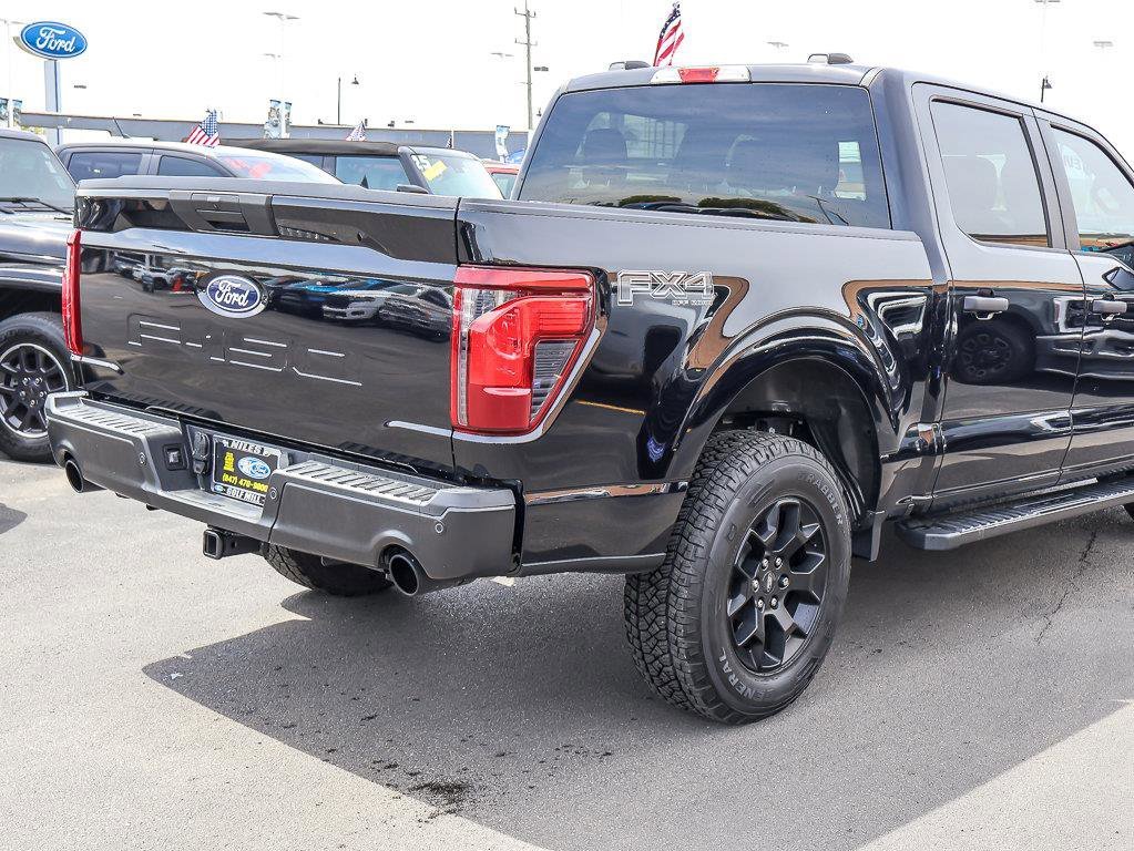 Used 2024 Agate Black Metallic Ford STX image 9