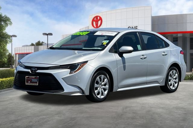 Certified Used 2023 Silver Toyota LE image 10