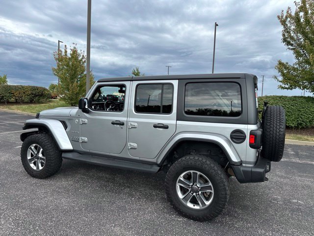 Used 2018 Silver Jeep Sahara 4x4 image 6