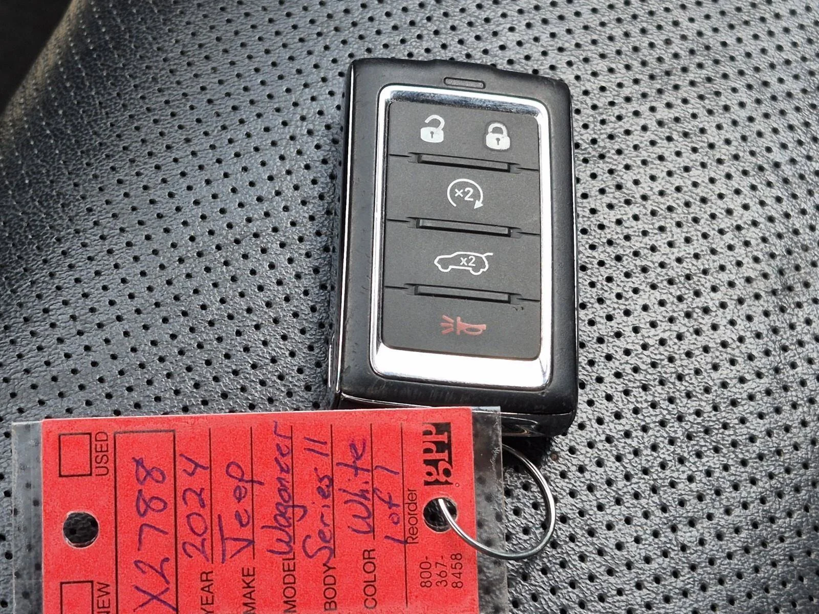 Used 2024 Bright White Clearcoat Jeep Series II image 39
