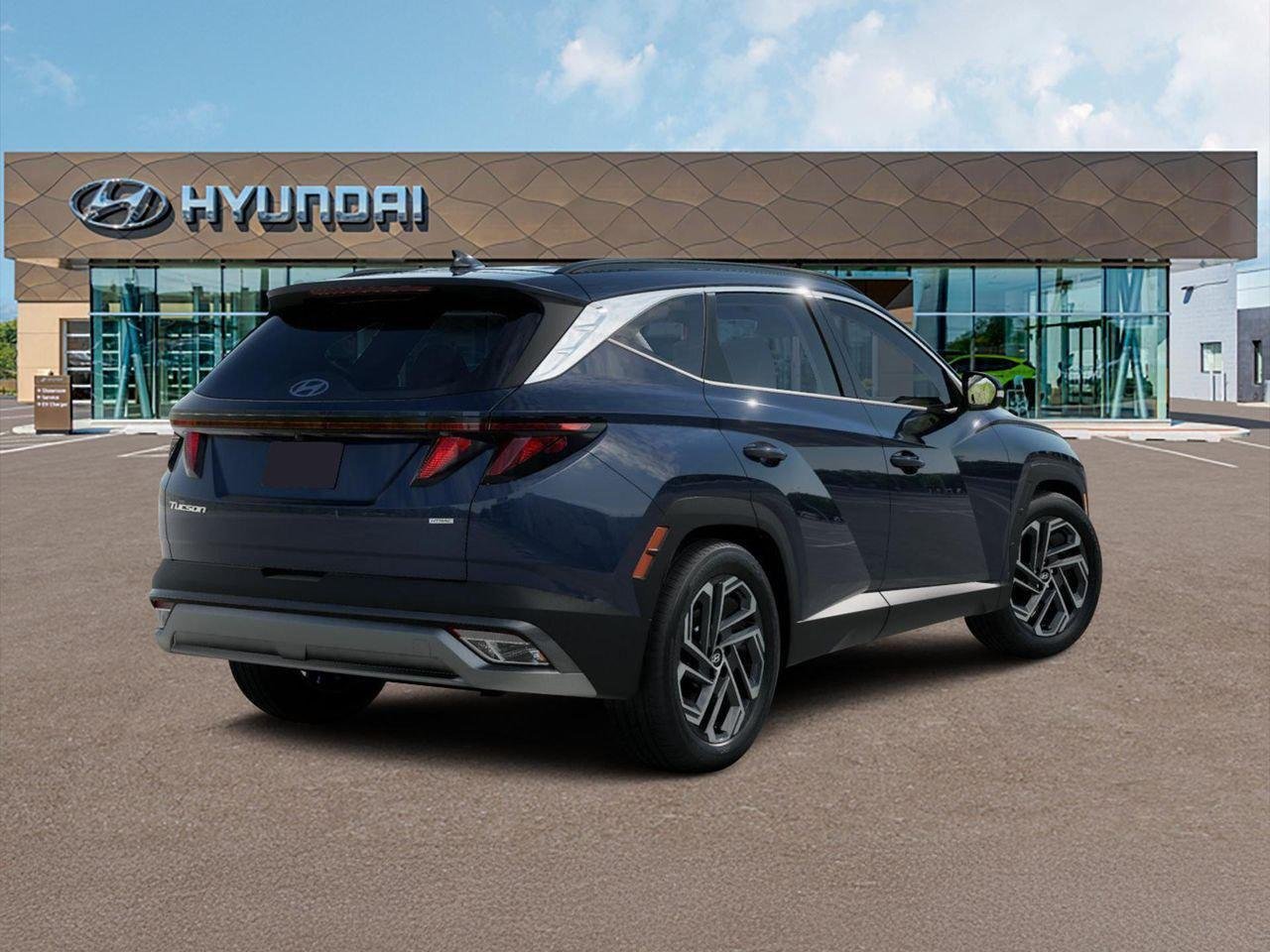 New 2026 Blue Hyundai SEL Plus AWD image 5