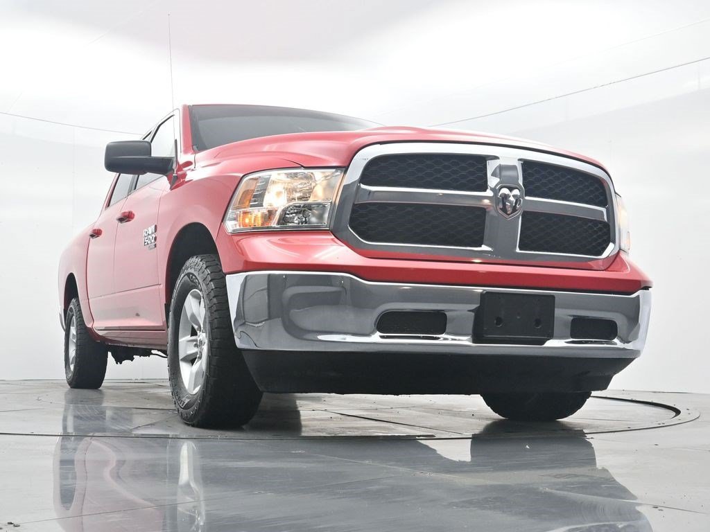 Used 2021 Flame Red Clearcoat Ram SLT image 26