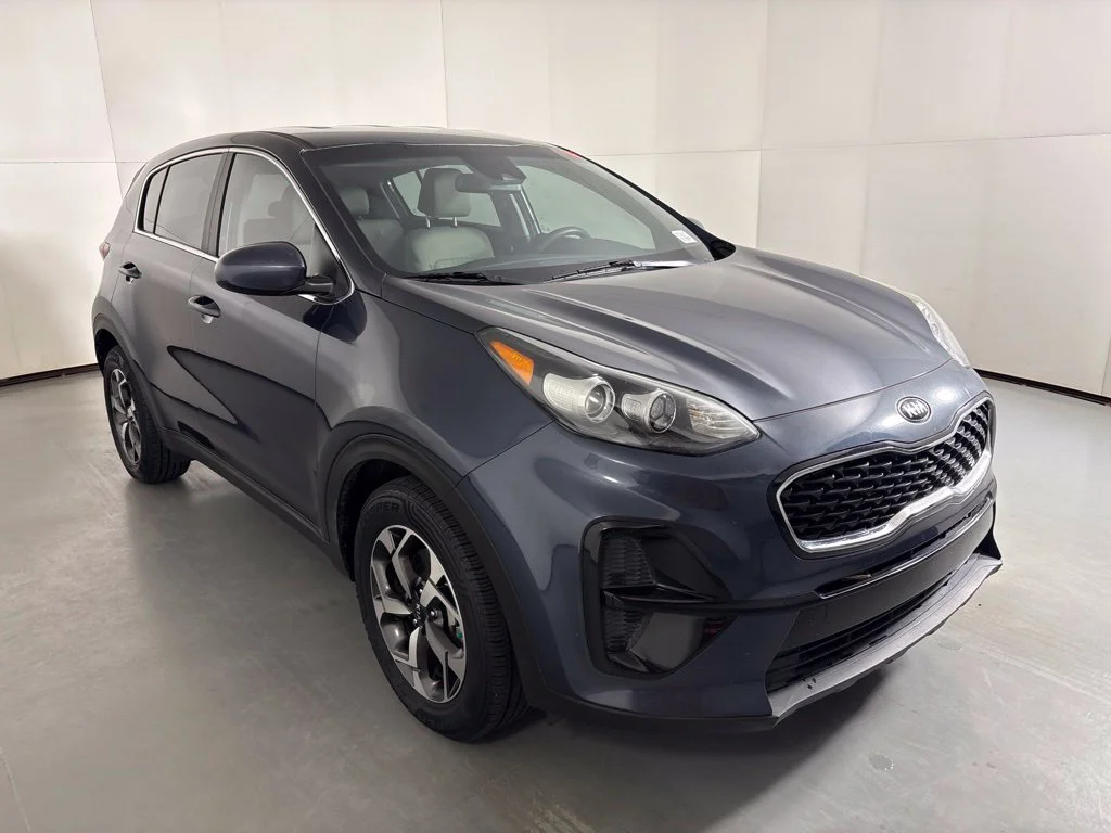 Used 2022 Blue Kia LX image 2