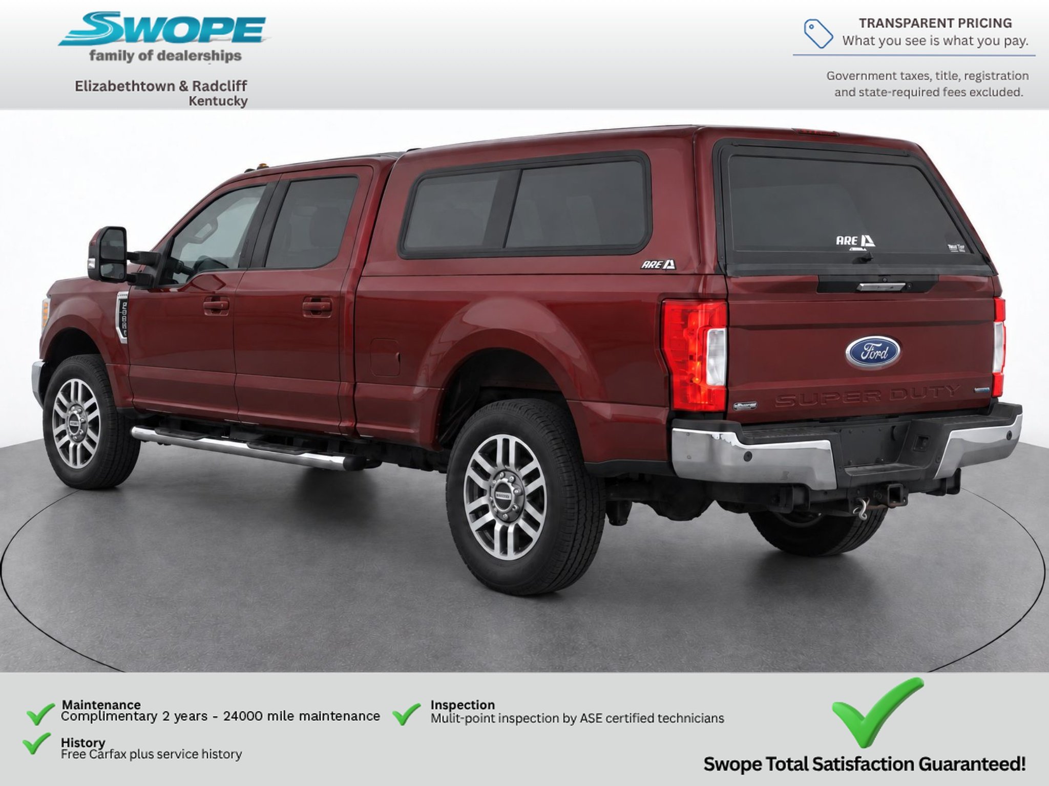 Used 2017 Bronze Fire Metallic Ford Lariat image 7