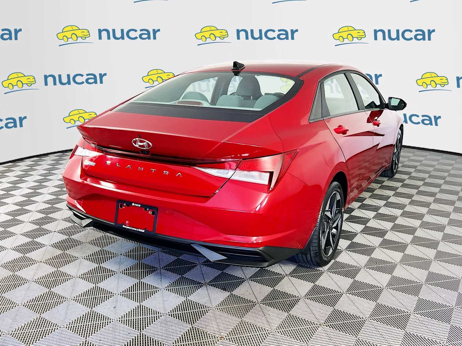 Used 2023 Scarlet Red Pearl Hyundai SEL image 7