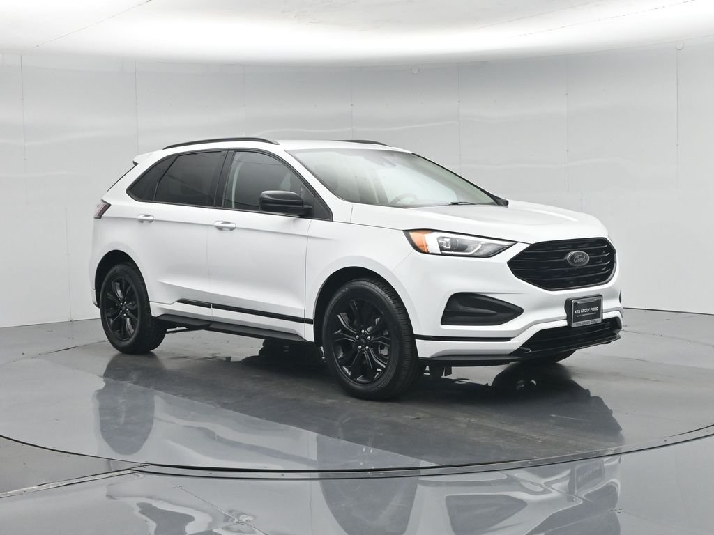 Certified Used 2022 White Ford SE image 25