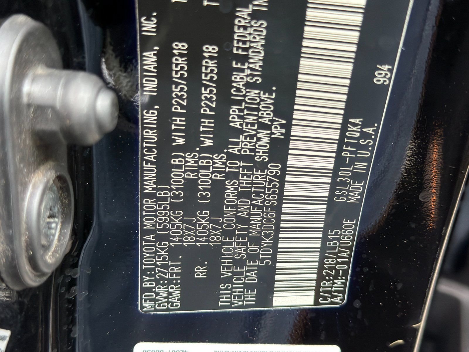 Used 2015 Toyota Sienna Limited Premium with VIN 5TDYK3DC6FS655790 for sale in Gilroy, CA