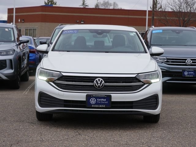 Certified 2024 Volkswagen Jetta S with VIN 3VW5M7BUXRM072396 for sale in Inver Grove Heights, Minnesota