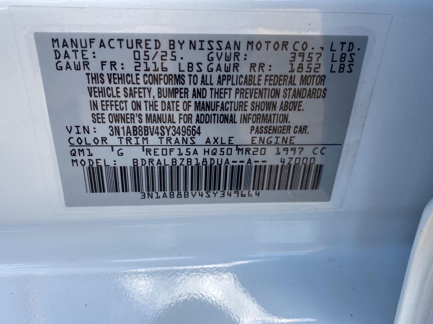 Certified Used 2025 Fresh Powder Nissan S image 17