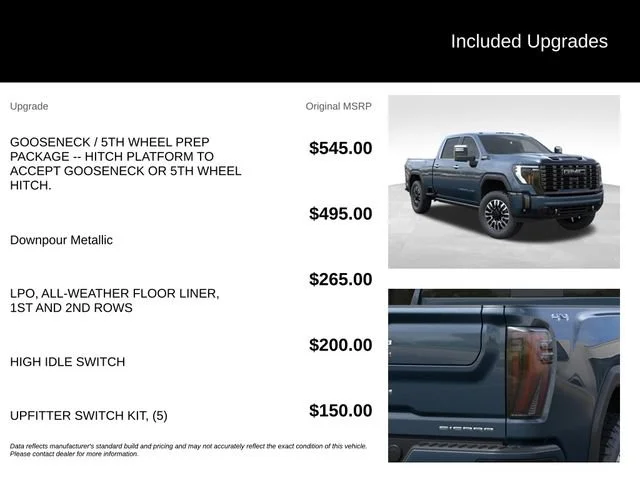 New 2026 Downpour Metallic GMC Denali Ultimate image 6