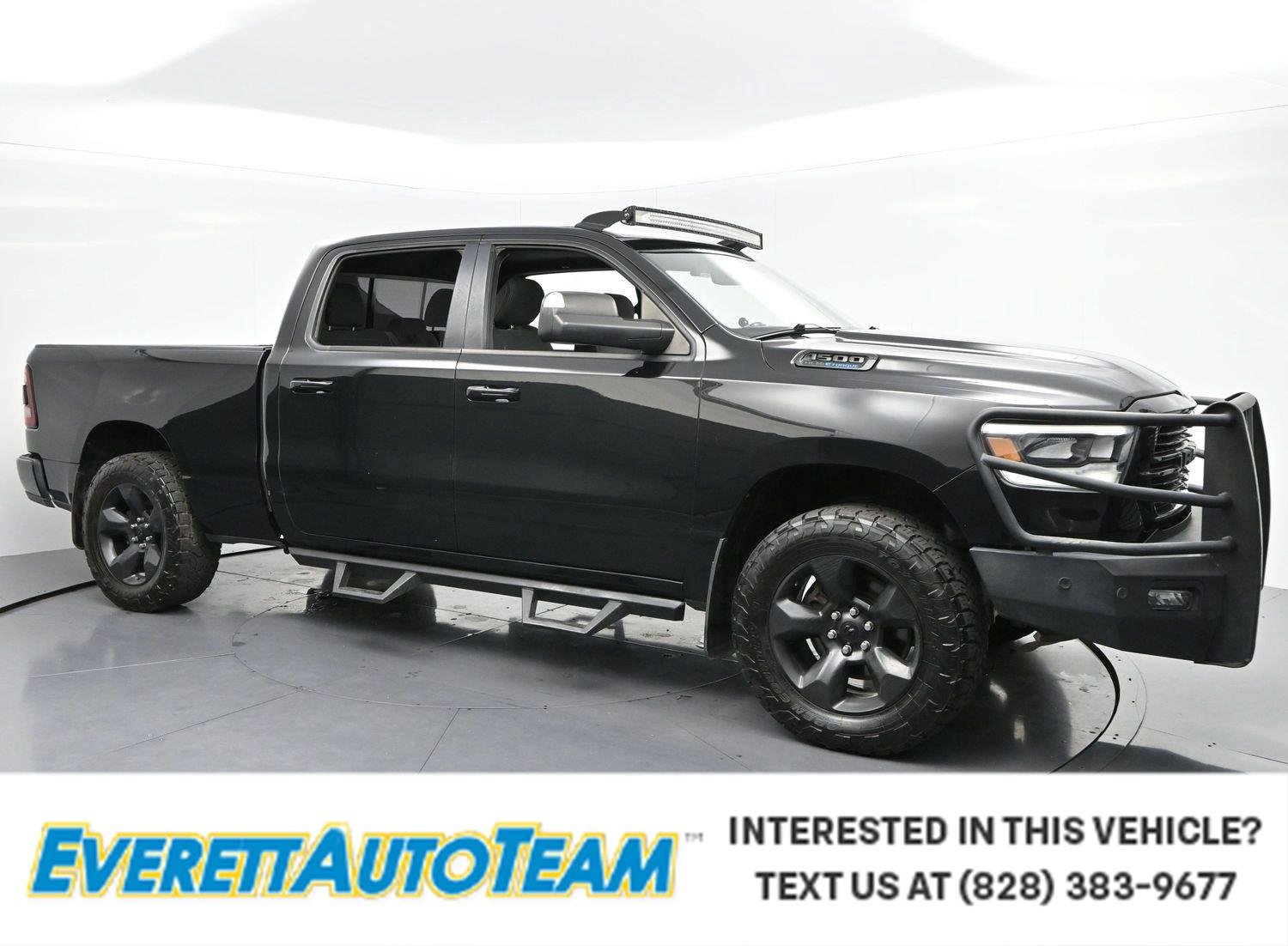 Used 2019 Diamond Black Crystal Pearlcoat Ram Big Horn/Lone Star image 1