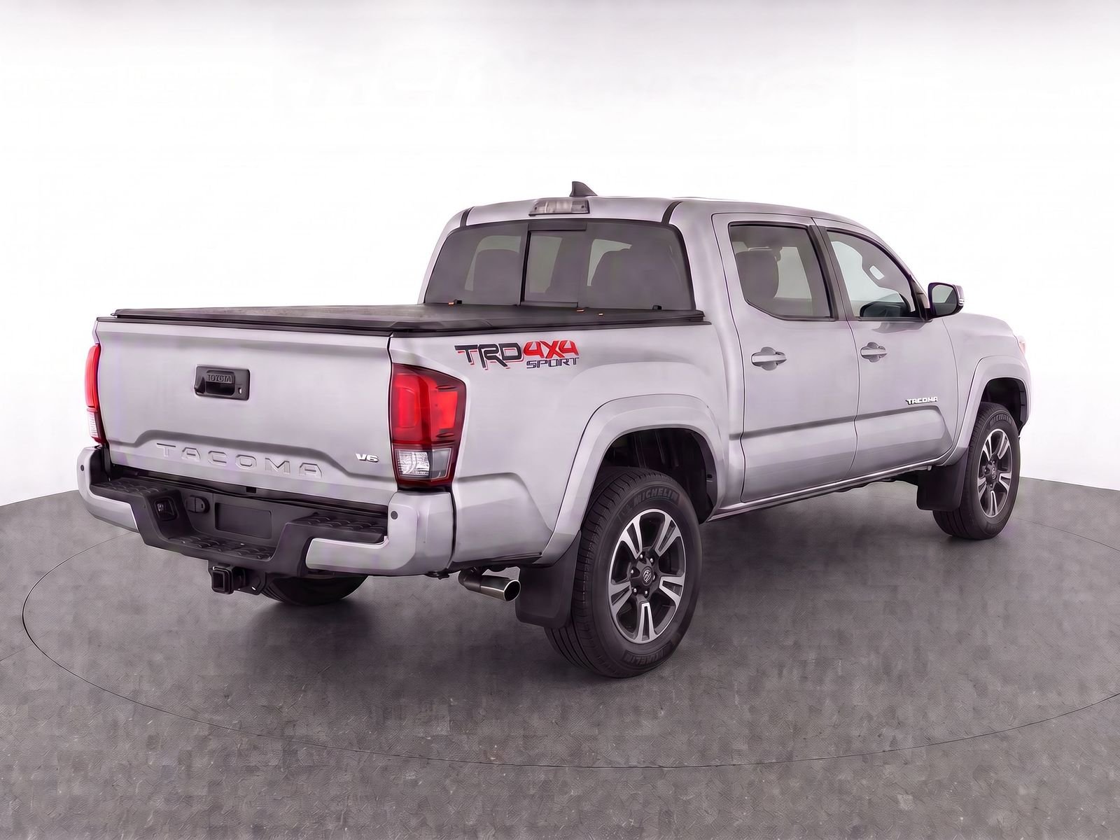 Used 2017 Silver Sky Metallic Toyota TRD Sport image 3