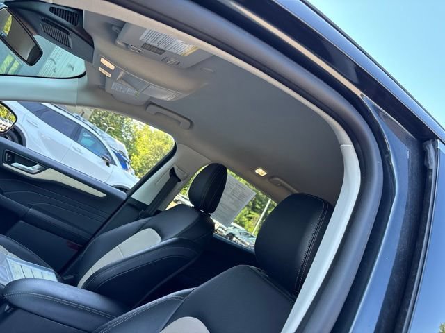 Used 2022 Blue Metallic Ford Titanium Hybrid image 16