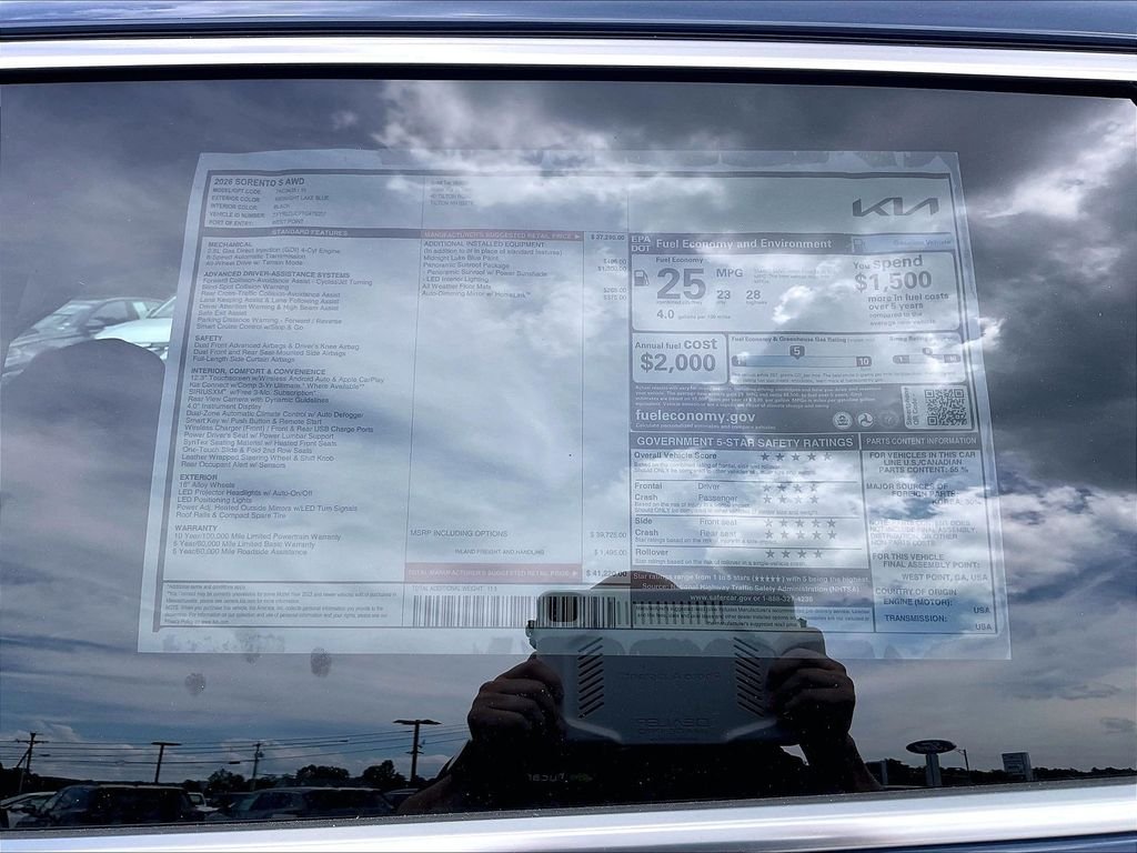 New 2026 Midnight Lake Blue Kia S image 17