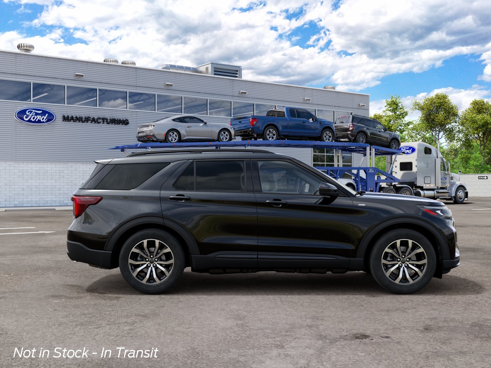 New 2027 Agate Black Metallic Ford ST-Line image 8