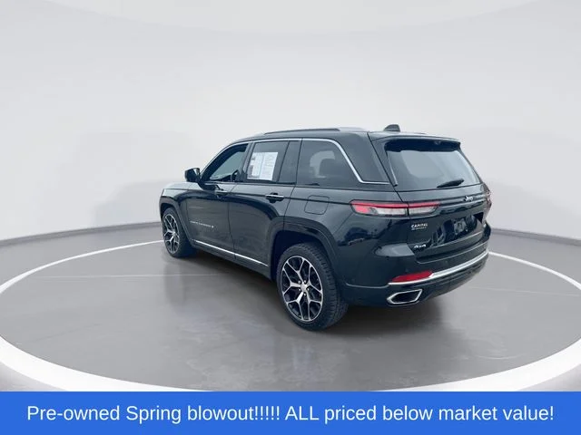 Used 2022 Black Jeep Summit Reserve image 6