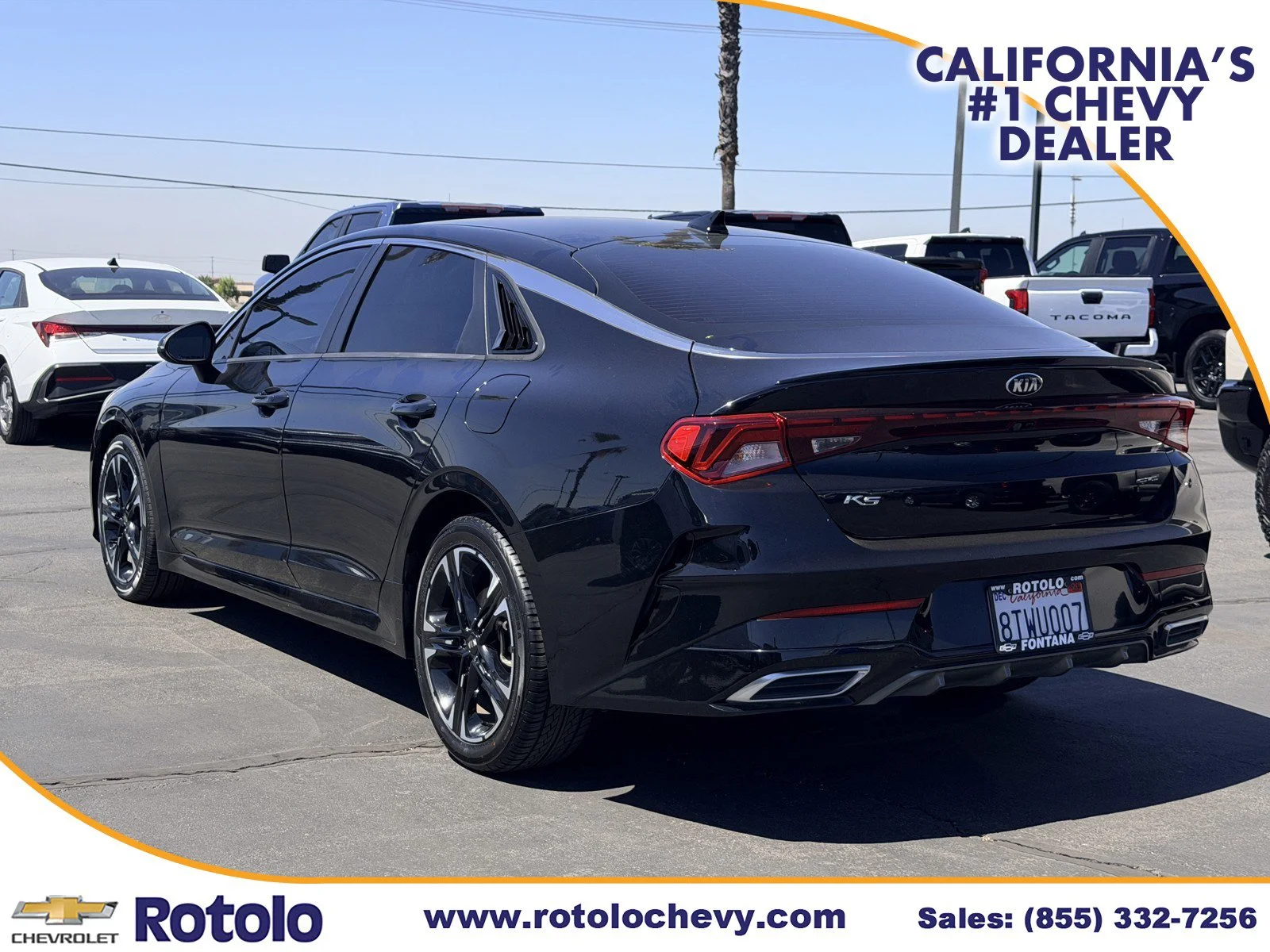 Used 2021 Ebony Black Kia GT-Line image 4
