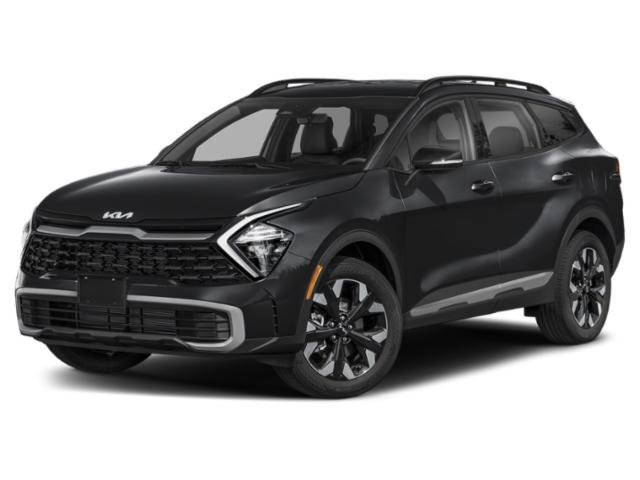 Used 2023 Ebony Black Kia X-Line image 1
