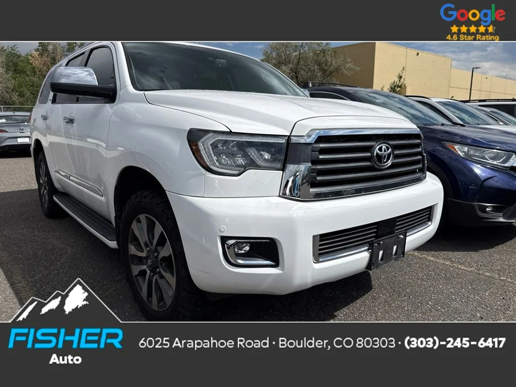 Used 2018 Super White Toyota Limited image 1