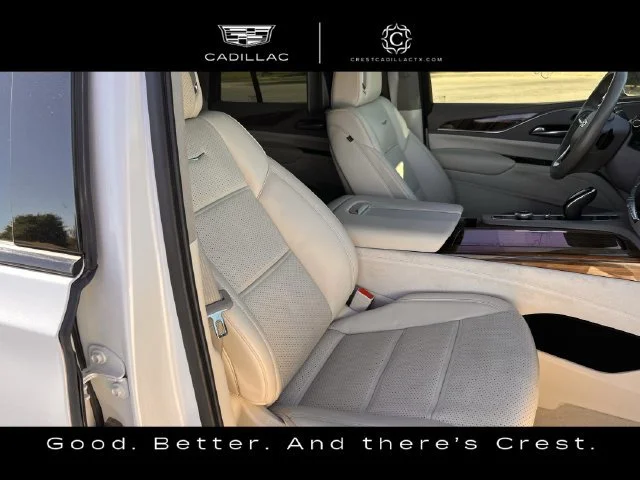 Used 2021 Crystal White Tricoat CADILLAC Sport Platinum image 23