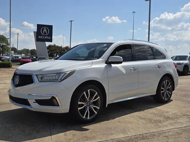 Used 2020 White Acura w/Advance Pkg image 7