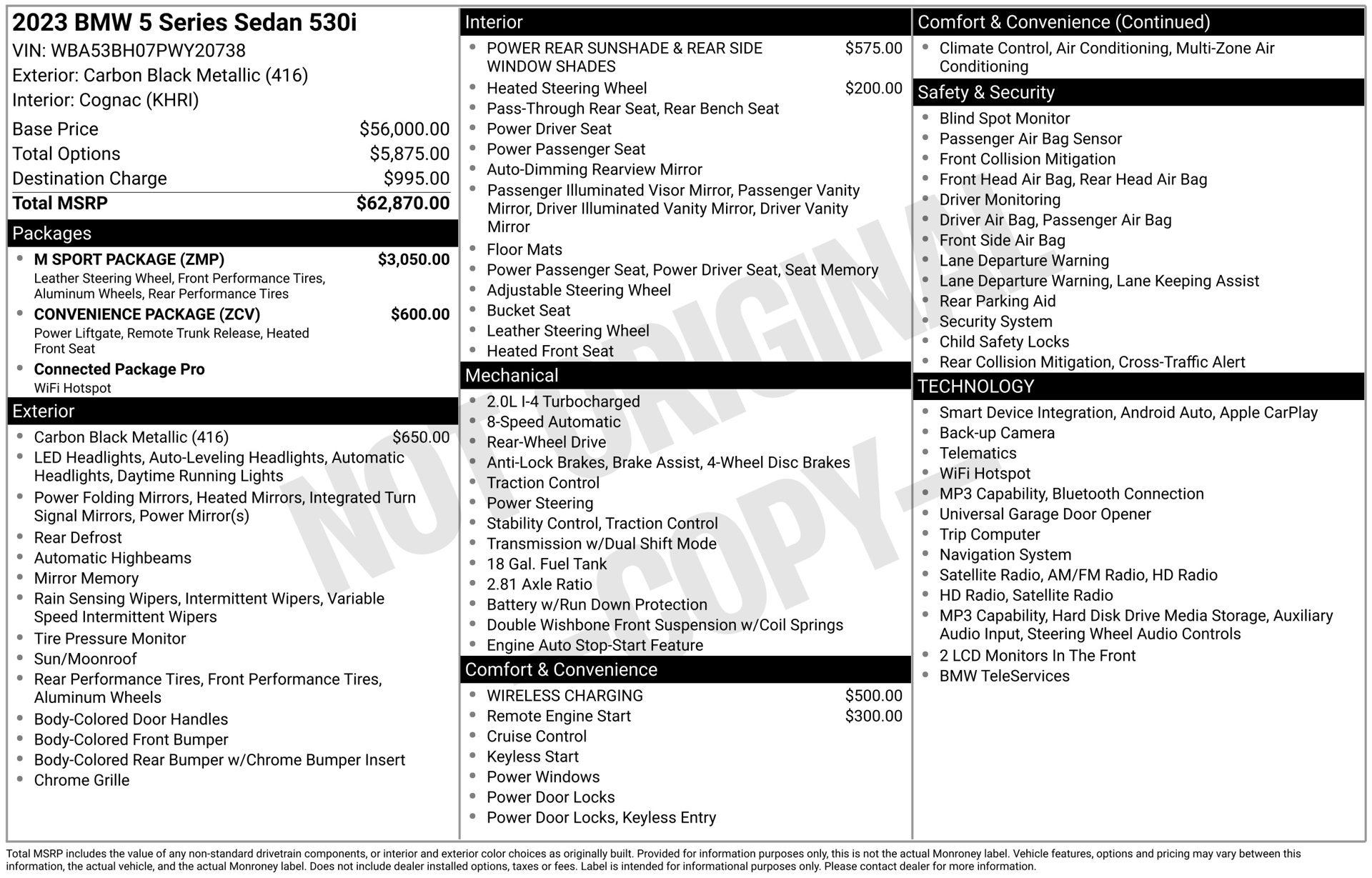 2023 BMW 5 Series 530i - Photo 11