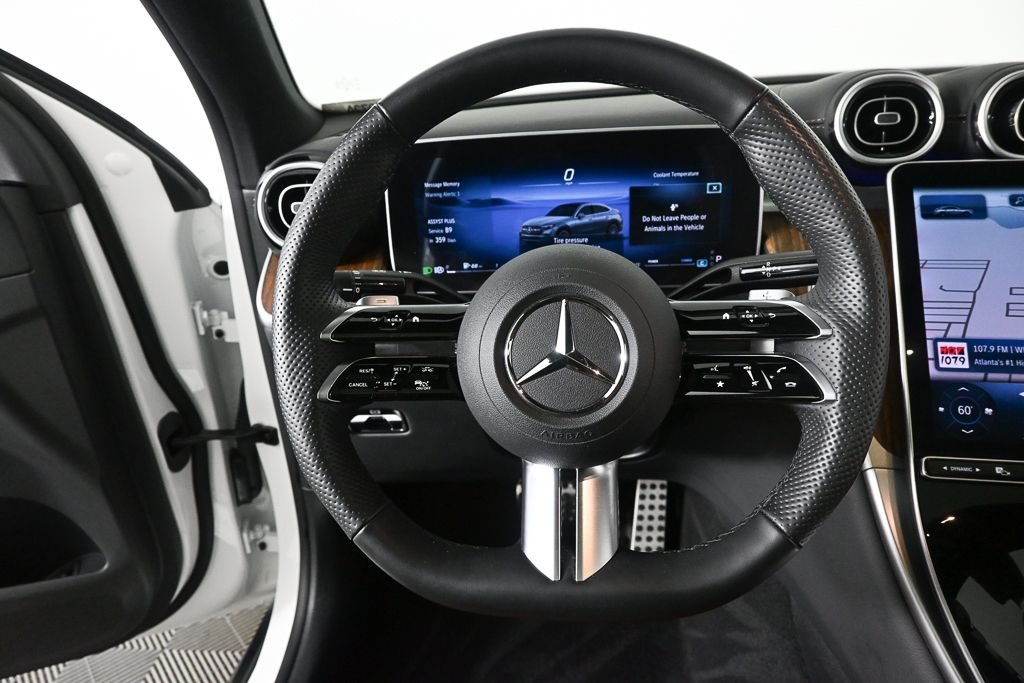 Certified Used 2024 White Mercedes-Benz GLC 300 Coupe image 2