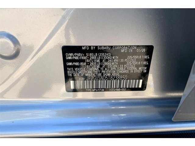 New 2026 ICE SILVER METALLIC Subaru Limited Hybrid image 19