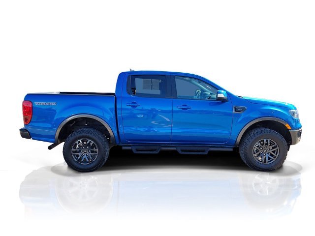Certified Used 2022 Blue Metallic Ford Lariat image 8
