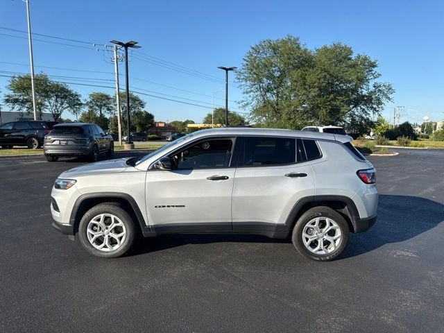Certified Used 2024 Silver Jeep Sport image 2