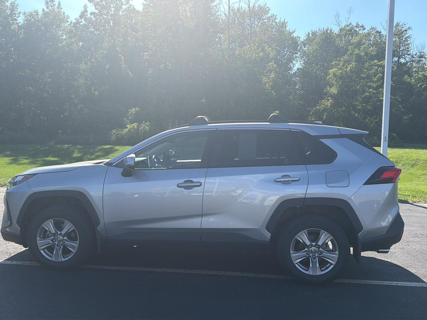 Used 2023 Silver Sky Metallic Toyota XLE image 8