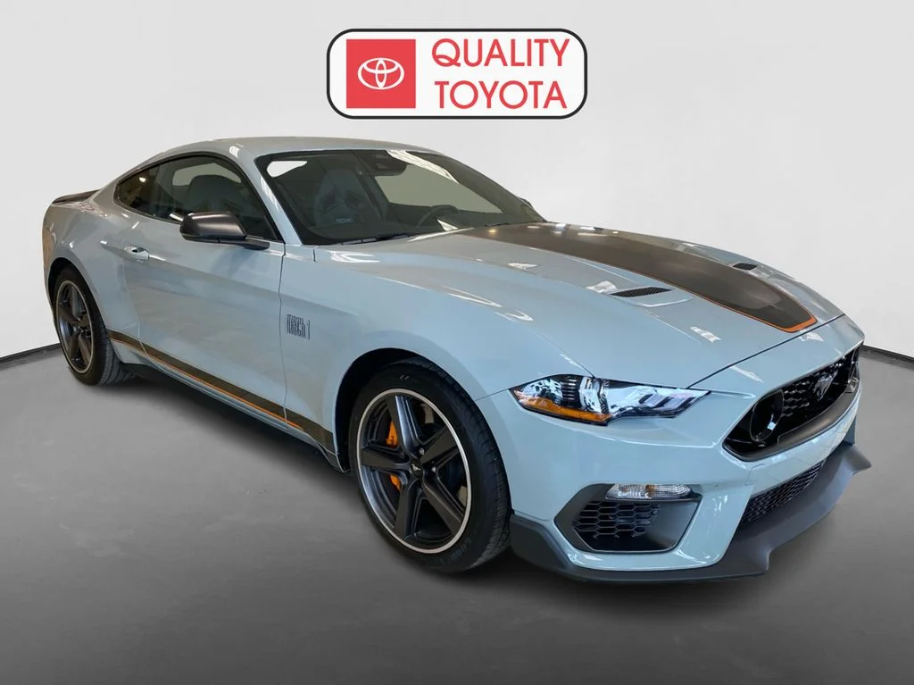 Used 2022 Ford Mustang Mach 1 with VIN 1FA6P8R04N5551197 for sale in Fergus Falls, Minnesota