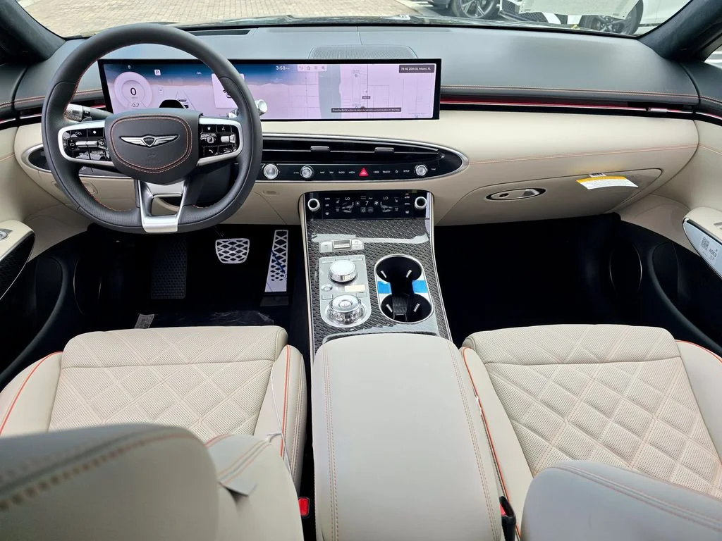 New 2026 White Genesis 3.5T Sport Prestige image 7