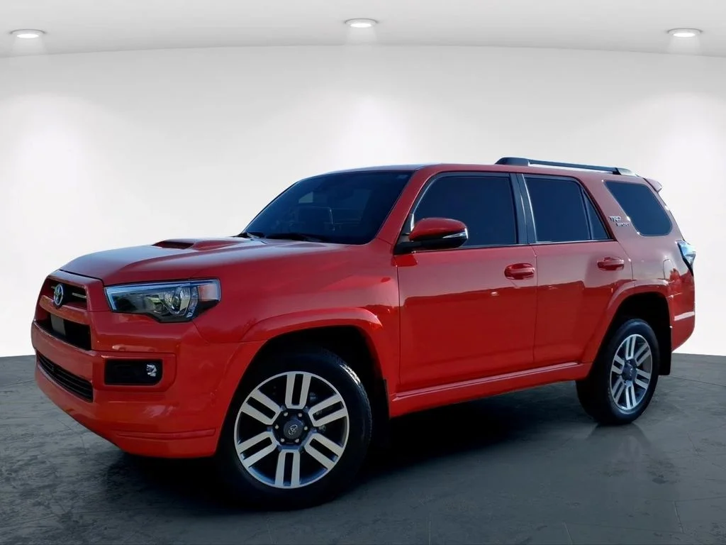 Used 2024 Orange Toyota TRD Sport image 2