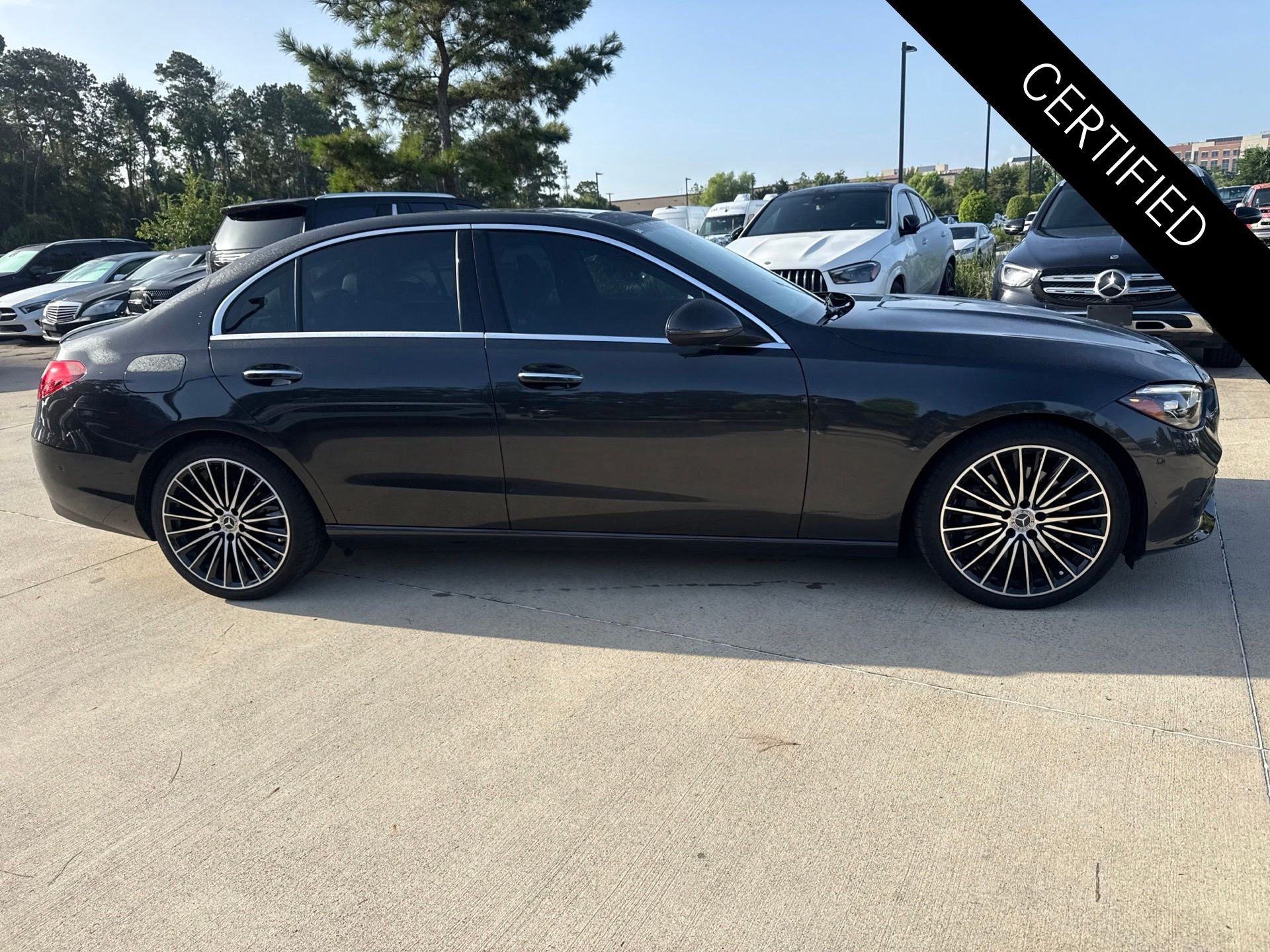 Certified Used 2026 Graphite Gray Metallic Mercedes-Benz C 300 image 3