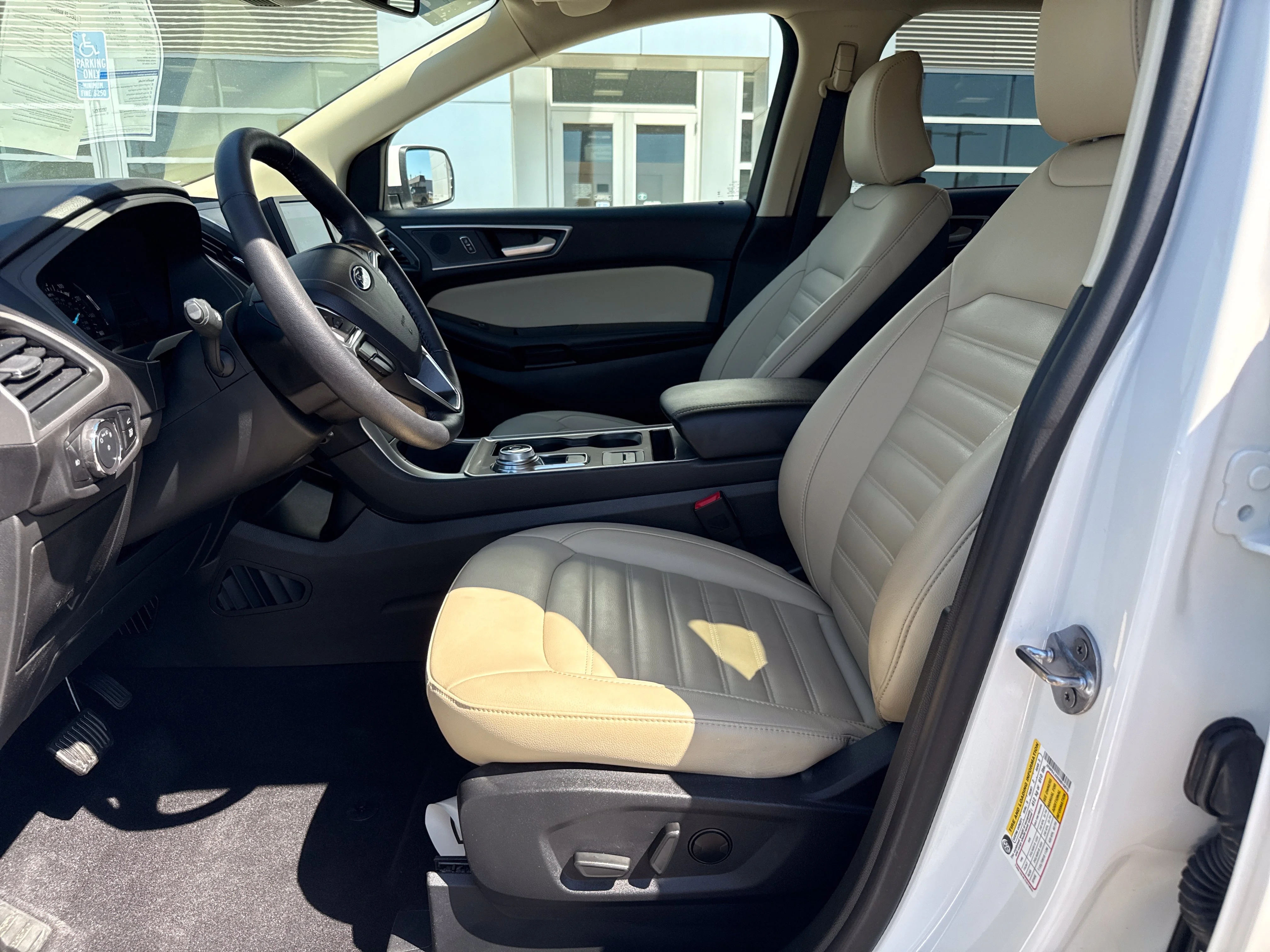 Used 2024 Star White Metallic Tri-Coat Ford SEL image 13