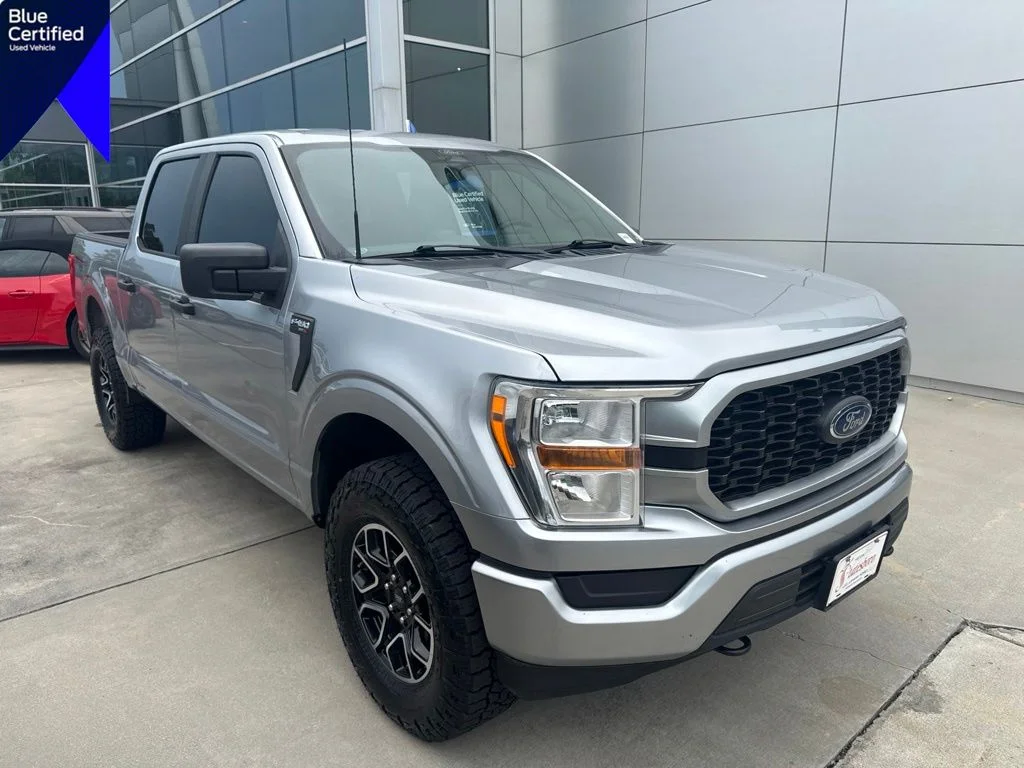Certified Used 2022 Iconic Silver Metallic Ford STX image 1
