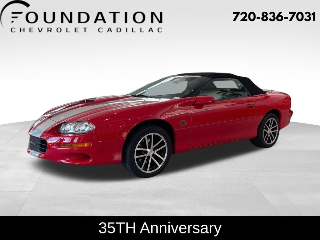 Used 2002 Bright Rally Red Chevrolet Z28 image 1